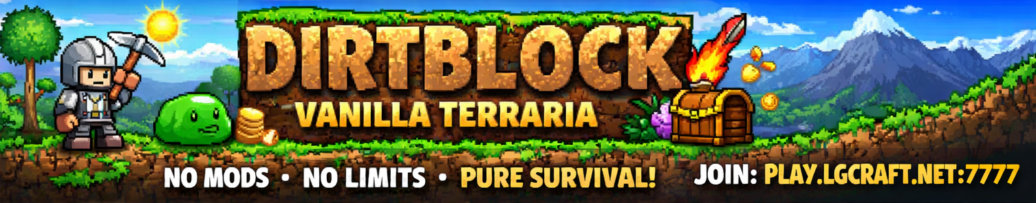 Dirtblock banner
